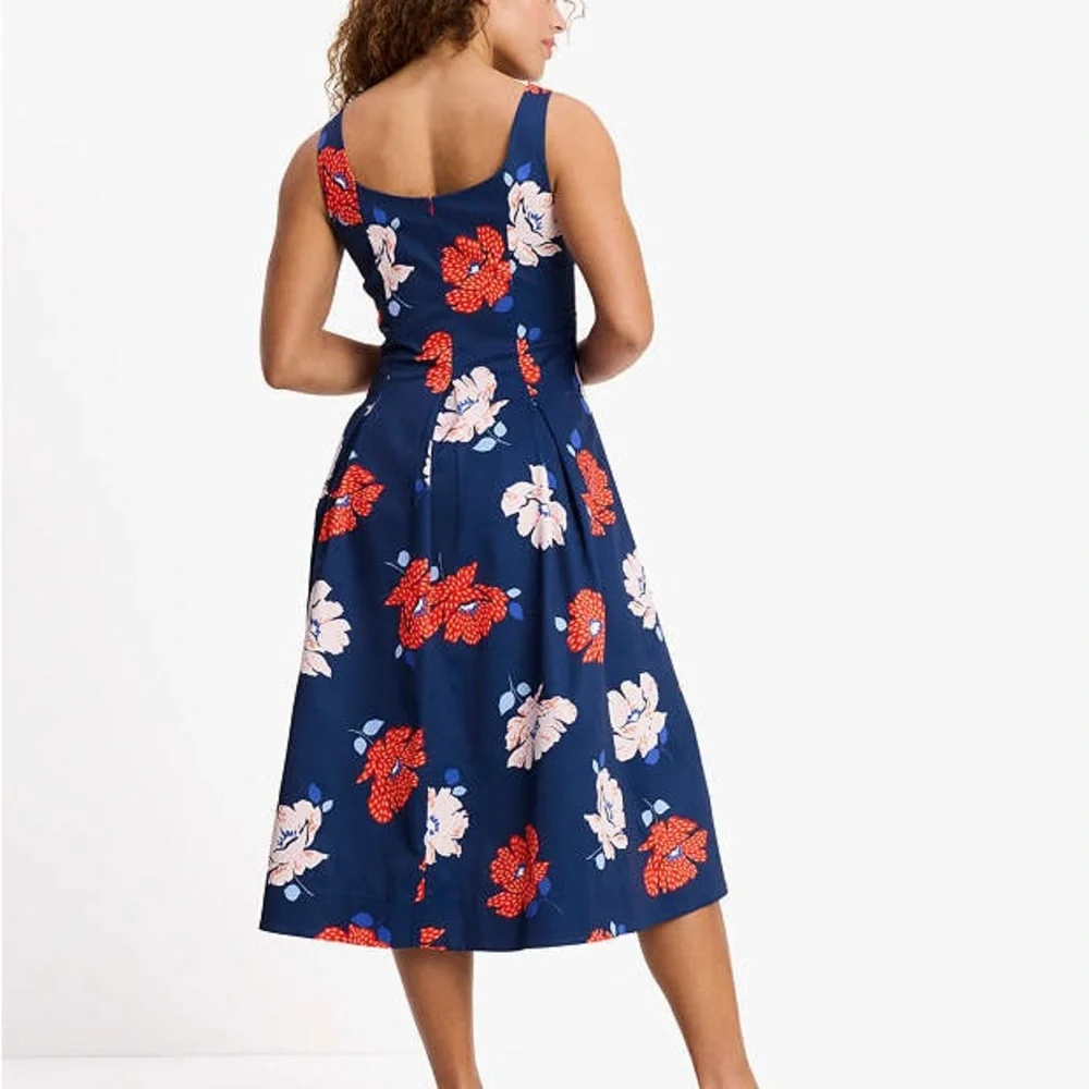 Kate Spade NWT Floral Sleeveless Dress - Picture 3 of 10